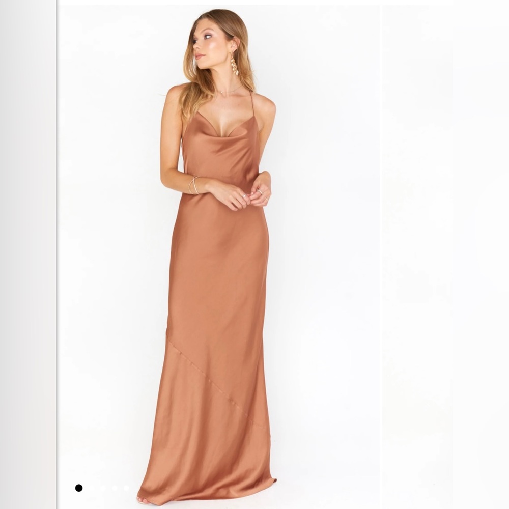 Show Me Your Mumu Tuscany Bridesmaid Dress Copper XXS